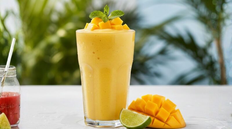 mango monsoon tropical smoothie wasabi Mixer