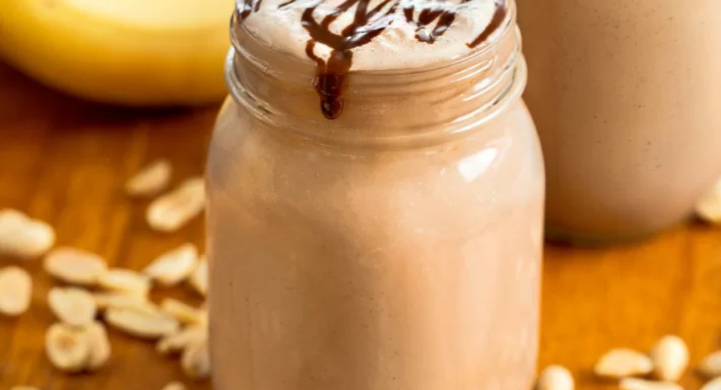 Chocolate Banana Peanut Butter Shake