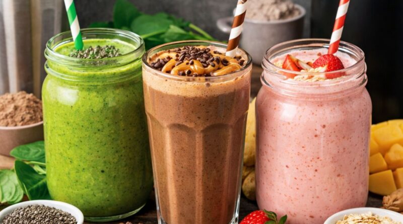 Delicious Protein Shake Recipes: Easy, Healthy & Homemade