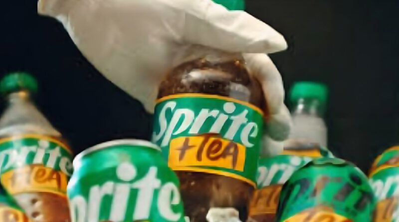 Sprite Tea recipe with a list of ingredients and step-by-step instructions for preparation.