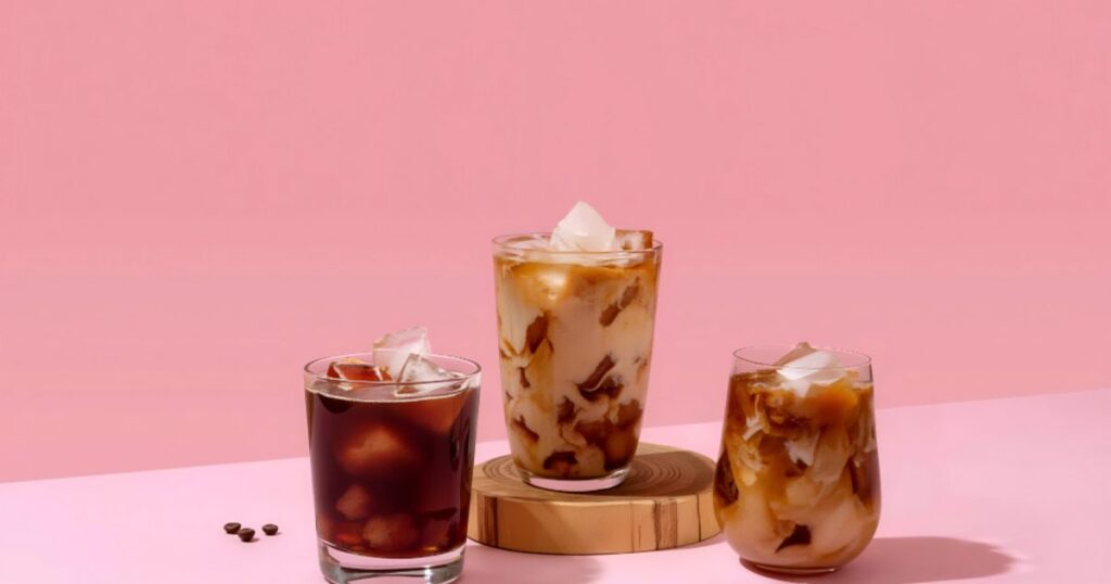 highlighting the difference between cold brew and iced coffee